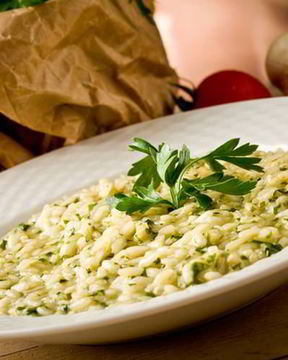 Ризотто со шпинатом