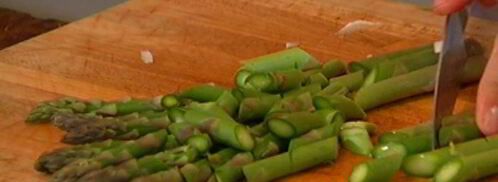 ризотто со спаржей и пармской ветчиной. Шаг 5