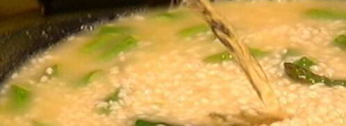 ризотто со спаржей и пармской ветчиной. Шаг 6