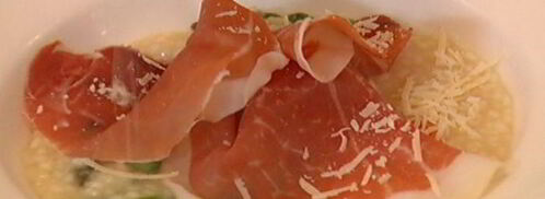 ризотто со спаржей и пармской ветчиной. Шаг 9