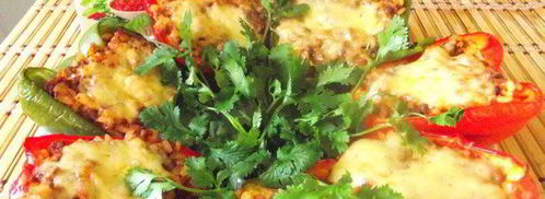 сладкие перцы, фаршированные ризотто. Шаг 10