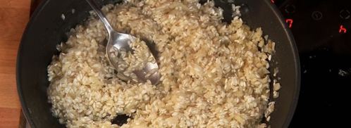 свиная отбивная с ризотто и яблочным чатни. Шаг 4