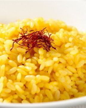 Желтое ризотто
