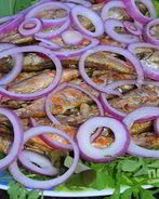 Барабулька на гриле