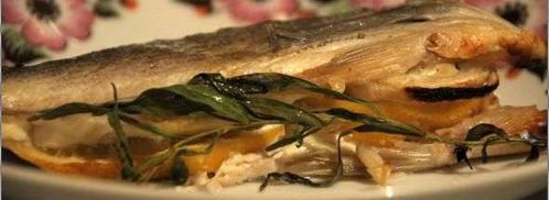 дорадо запеченая со сметаной. Шаг 15