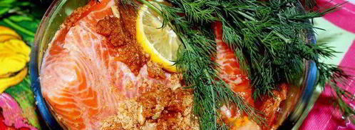 форель в ореховом соусе с брокколи. Шаг 4