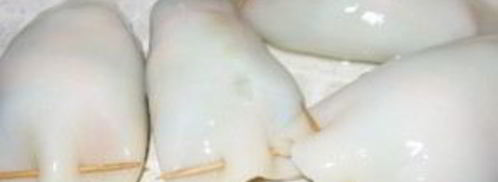 кальмары, фаршированные овощами. Шаг 4