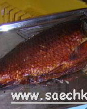 Карп в коптильне