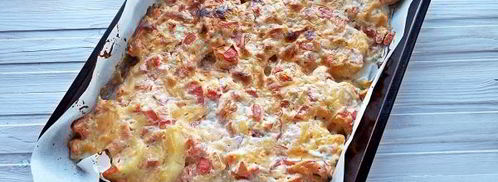 красная рыба с картошкой в духовке. Шаг 15