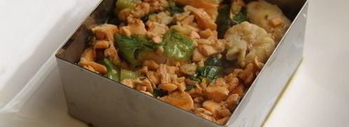 лосось и пангасиус с имбирной стружкой. Шаг 5