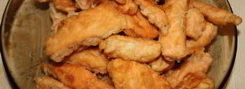 лосось в кляре с грибами. Шаг 4