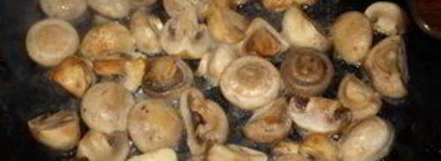 лосось в кляре с грибами. Шаг 5