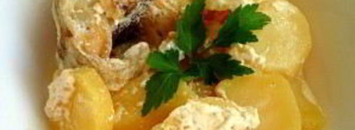 минтай с картошкой. Шаг 9