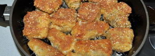 минтай с вкусной хрустящей корочкой. Шаг 5