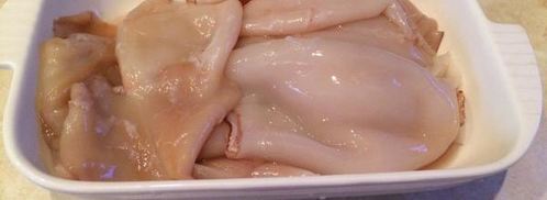 нежные кальмары. Шаг 2