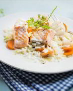 Рыба в кокосовом молоке