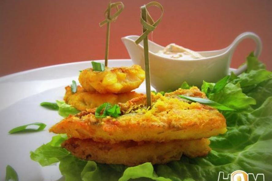 Рецепт рыба в пармезановой корочке с пикантным соусом