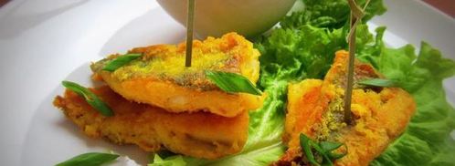 рыба в пармезановой корочке с пикантным соусом. Шаг 3