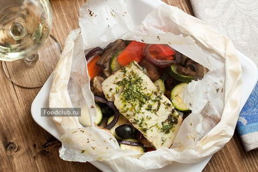 Рецепт рыба в пергаменте