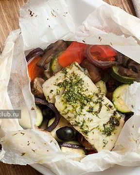 Рыба в пергаменте