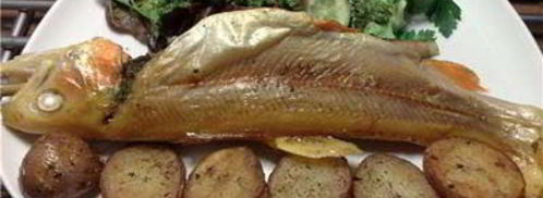 рыба, запеченная с песто. Шаг 2