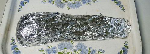 рыба, запеченная с помидорами и розмарином. Шаг 5