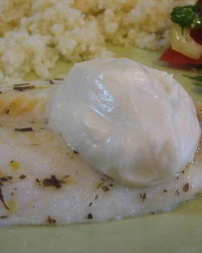 Рыба, запеченная в сливочном соусе