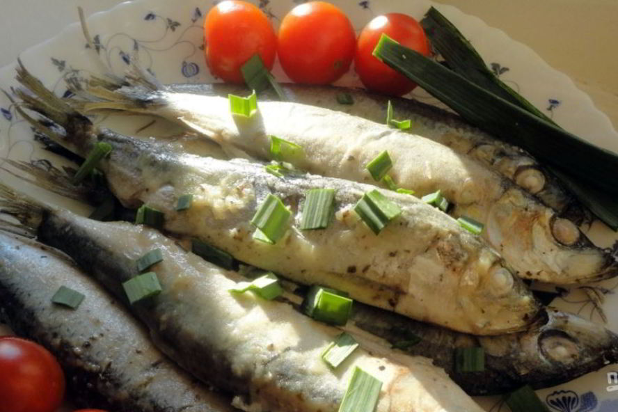 Рецепт салака в духовке