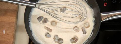 семга гриль с креветочным соусом. Шаг 5