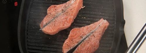 семга гриль с креветочным соусом. Шаг 6