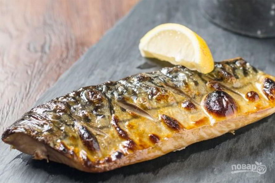 Рецепт скумбрии в аэрогриле