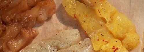 татаки из трески в трех маринадах. Шаг 4