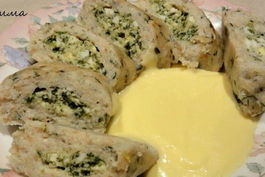 Рецепт тельное из судака на пару с соусом сабайон