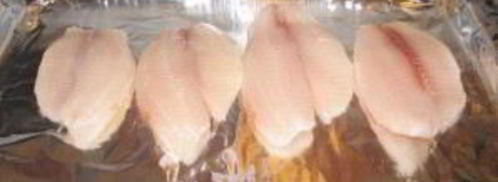 тилапия в духовке в фольге. Шаг 2