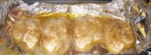 тилапия в духовке в фольге. Шаг 5