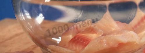 тилапия в кляре. Шаг 2