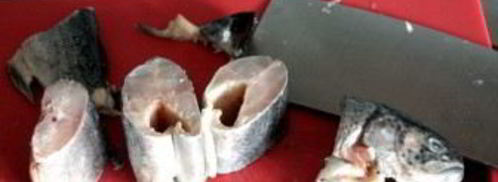 тушеная форель. Шаг 2