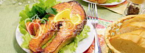 запеченная семга. Шаг 8