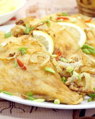 Жареная камбала