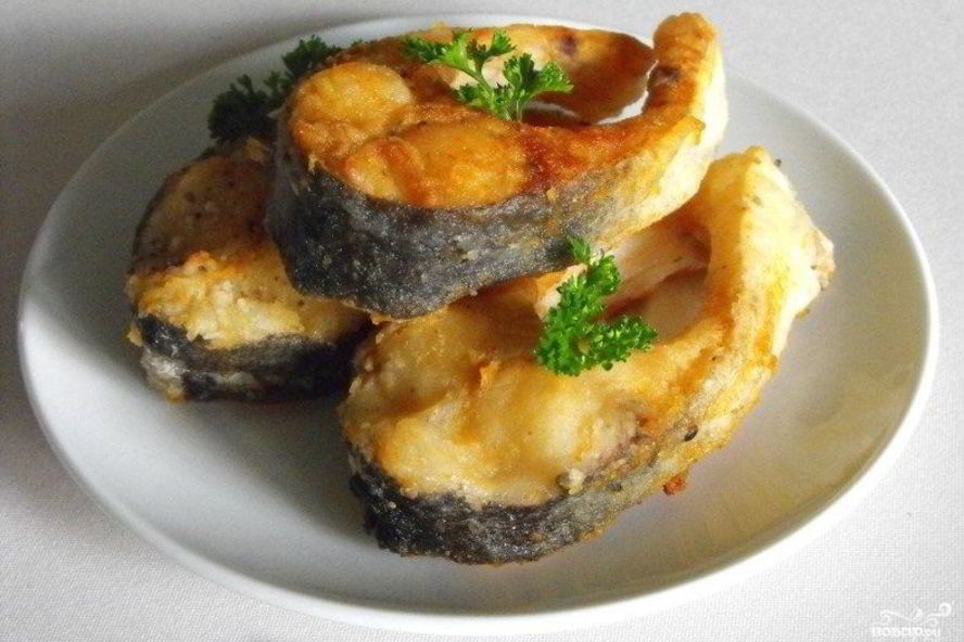 Рецепт жареная красная рыба