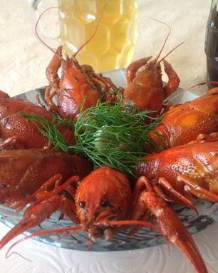 Жареные раки
