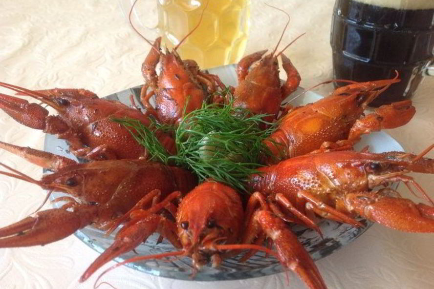 Рецепт жареные раки