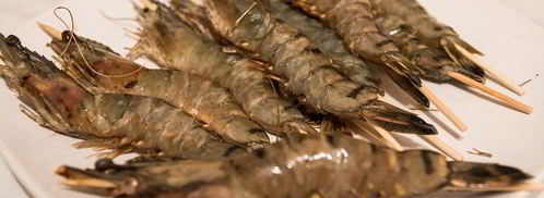 жареные тигровые креветки. Шаг 2