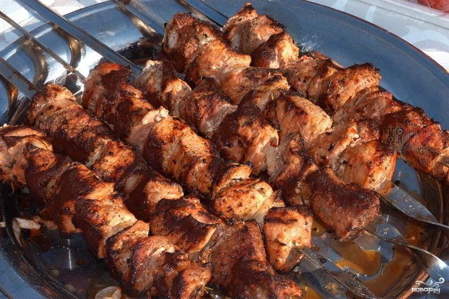 Рецепт быстрый шашлык