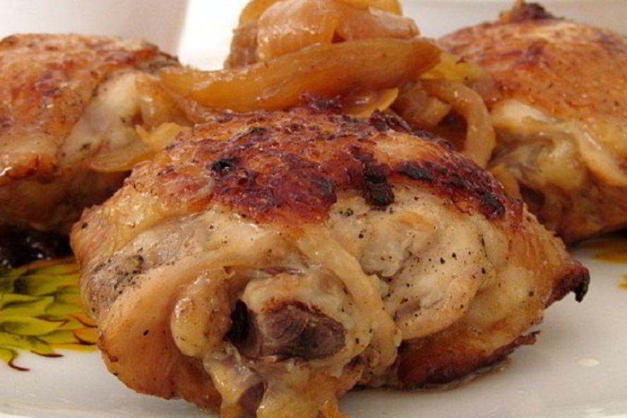 Рецепт домашний шашлык из куриных бедер