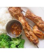 Индонезийский куриный шашлык Сатай