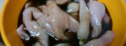 куриный шашлычок с кленовым соусом. Шаг 3