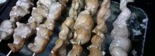 куриный шашлычок с кленовым соусом. Шаг 5