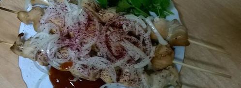 куриный шашлычок с кленовым соусом. Шаг 6