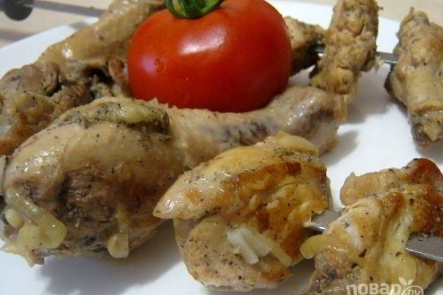 Рецепт куриный шашлык с уксусом